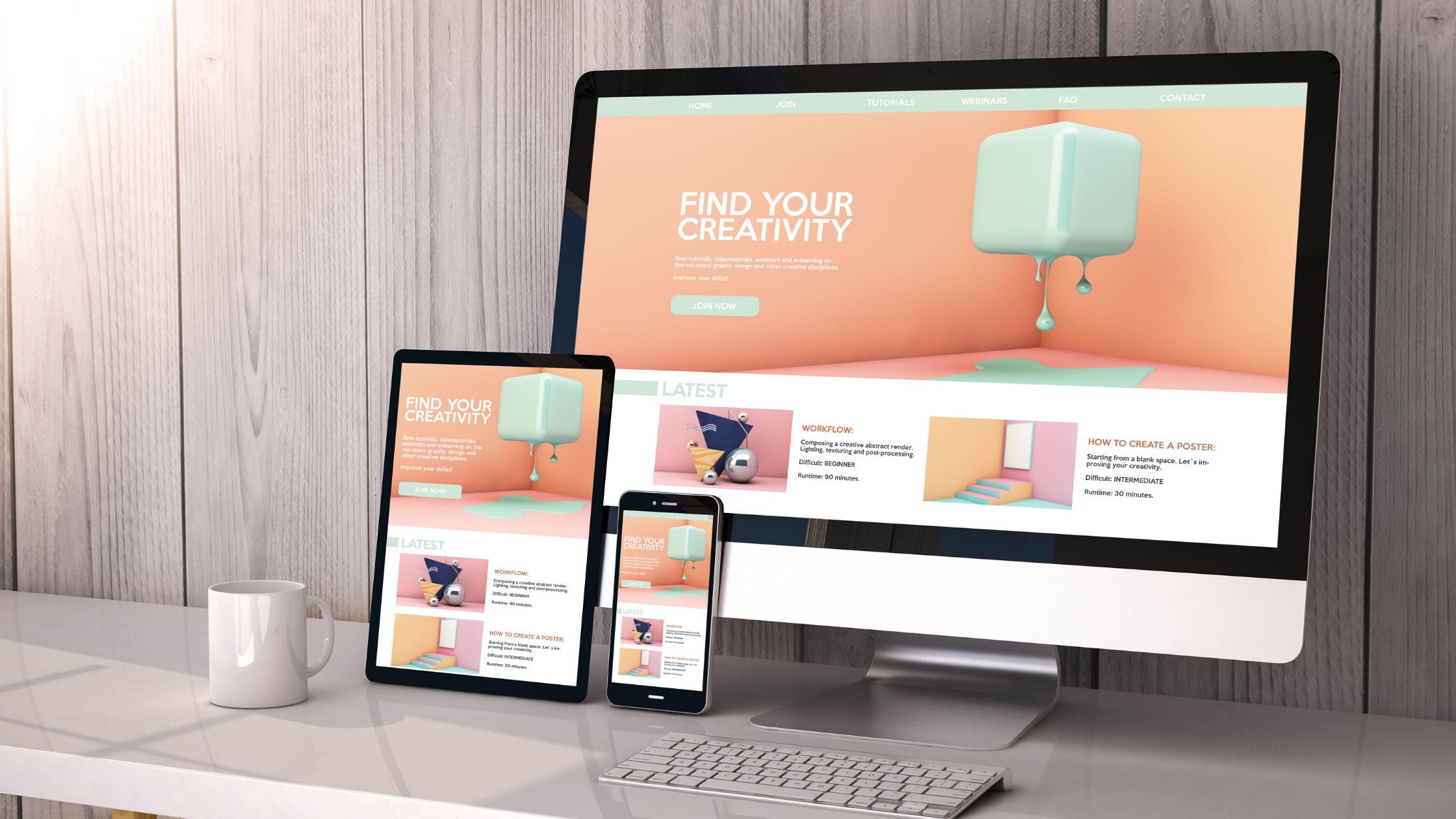 Above The Fold Design: Website Design