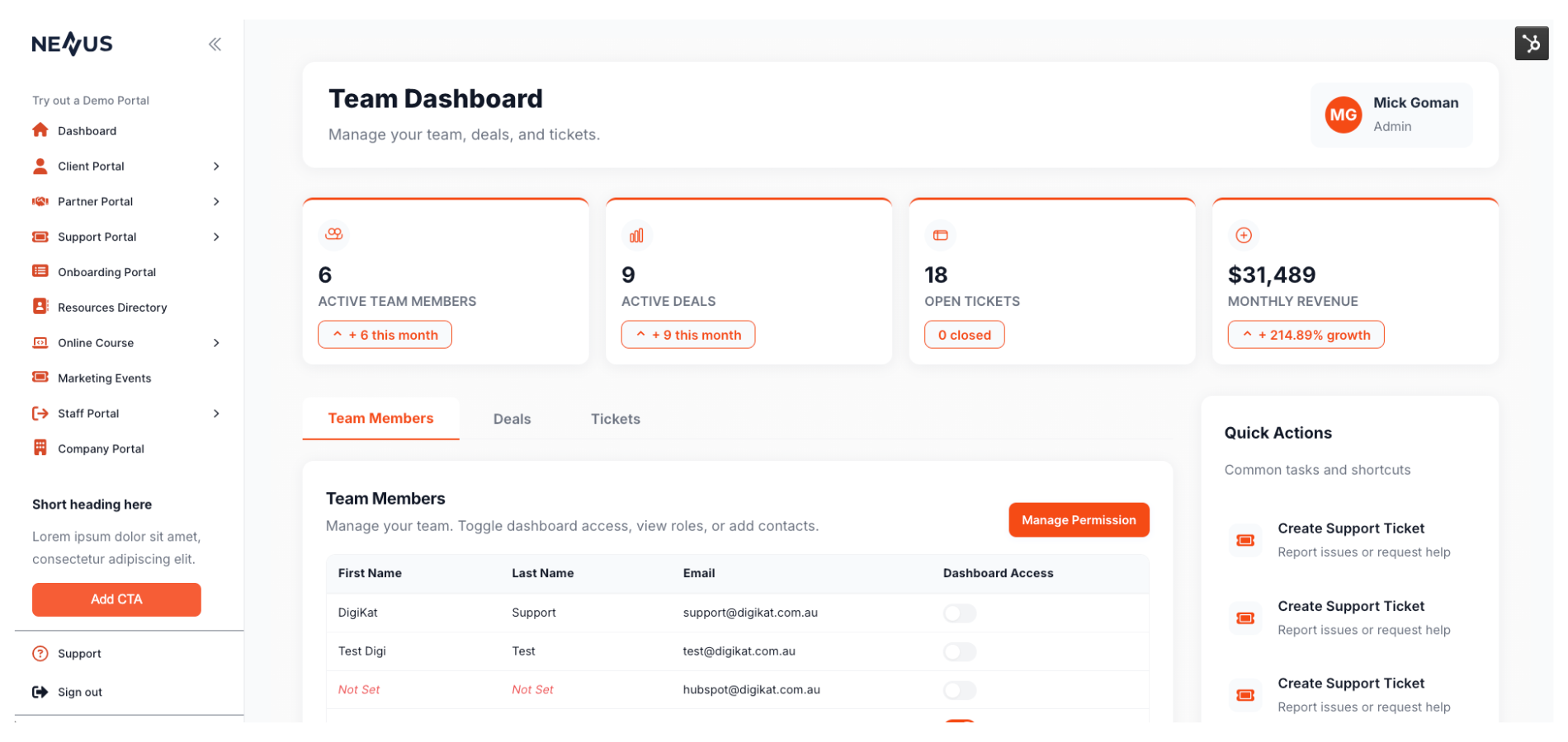 Nexus Enterprise: Elevate Your HubSpot Membership Site with Premium Modules